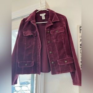 Chadwick’s fitted corduroy jacket